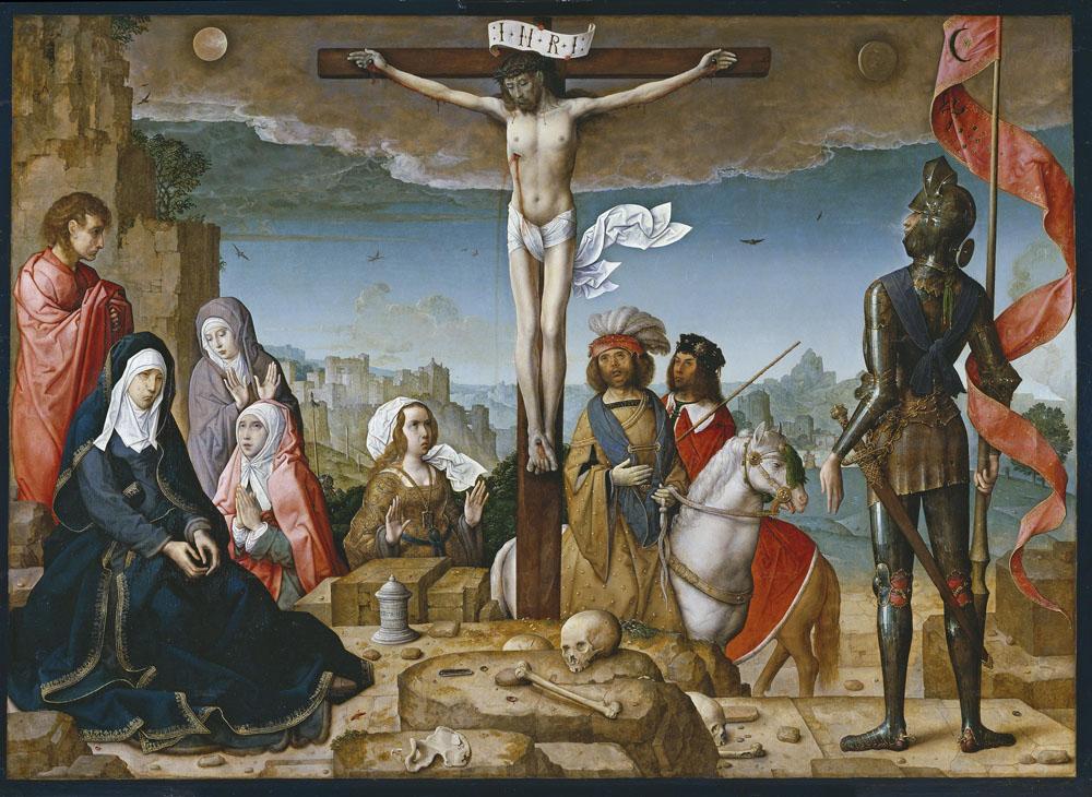 耶稣与十字架图片