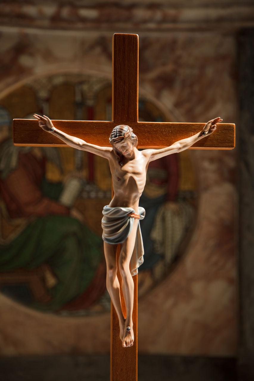 耶稣与十字架图片